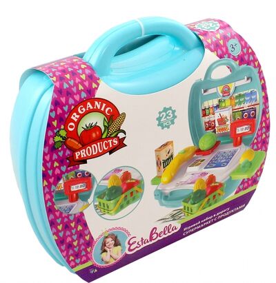 Набор "Супермаркет с продуктами" в чемоданчике (65751) Премьер-игрушка 