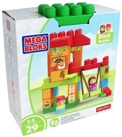 Конструктор "Mega Bloks. Веселые качели" (29 деталей) (DKX85) Fisher Price 