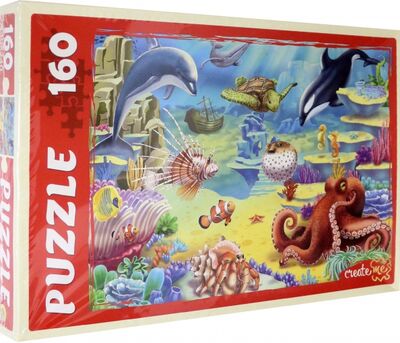 Puzzle-160. Морской мир №3 Рыжий Кот 