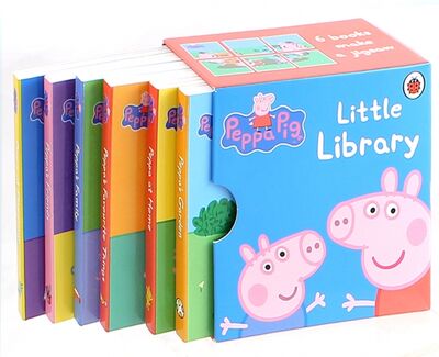 Книга: Little Library (6 books) (Peppa Pig Little Library) ; Ladybird, 2021 