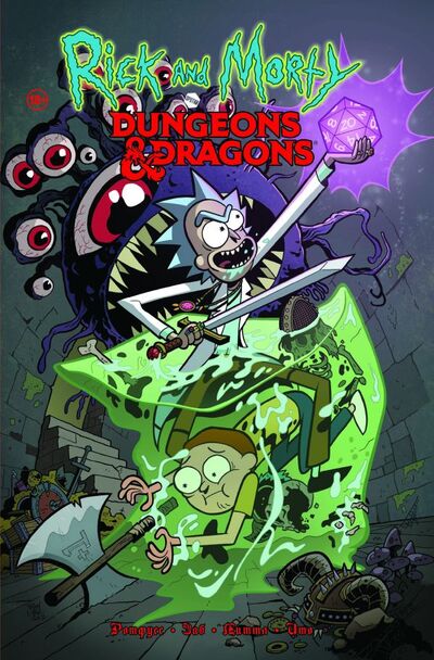 Книга: Рик и Морти против Dungeons & Dragons (Заб Джим) ; ООО 