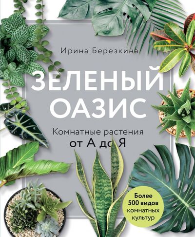 Книга: Зеленый оазис. Комнатные растения от А до Я (Березкина Ирина Валентиновна) ; Эксмо, 2019 
