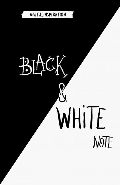 Black&White Note. Стильный блокнот с черными и белоснежными страницами Эксмо-Пресс 