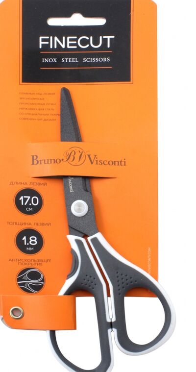 Ножницы с тефлоновым покрытием "Finecut" (170 мм) (60-0025) Bruno Visconti 