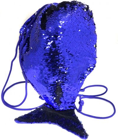 Мешок дорожный, синий/серебряный, 31x52 см. (48818) Феникс+ 