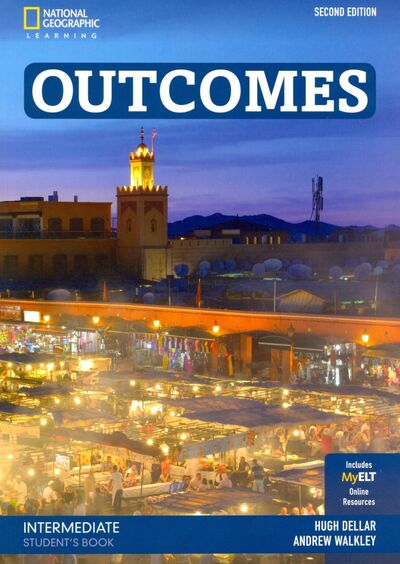 Книга: Outcomes. Intermediate. Stident's Book (+DVD) (Dellar Hugh, Walkley Andrew) ; National Geographic Learning, 2021 