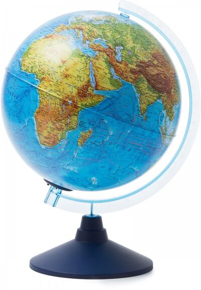 Глобус Земли физико-политический (d=250 мм, с подсветкой) (Ве012500257) Globen 