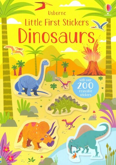Книга: Little First Stickers: Dinosaurs (Robson Kirsteen) ; Usborne, 2019 