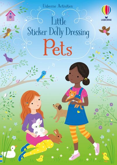 Книга: Little Sticker Dolly Dressing. Pets (Watt Fiona) ; Usborne, 2021 