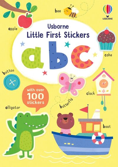 Книга: Little First Stickers. ABC (Brooks Felicity) ; Usborne