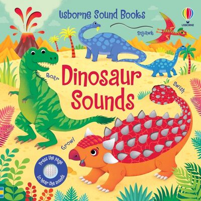 Книга: Dinosaur Sounds (Taplin Sam) ; Usborne, 2021 