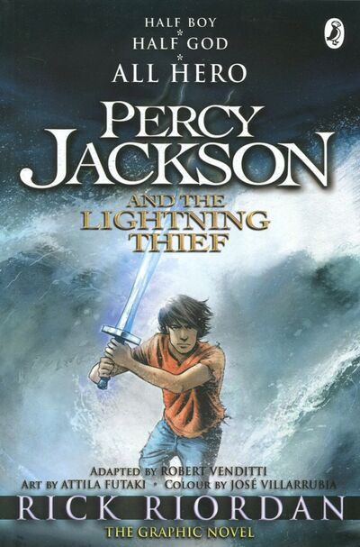 Книга: Percy Jackson and the Lightning Thief. The Graphic Novel (Riordan Rick) ; Puffin, 2017 