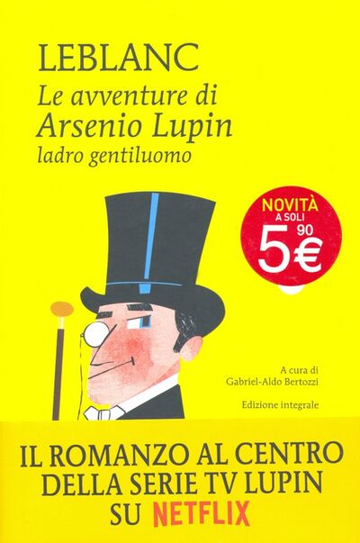 Книга: Le avventure di Arsenio Lupin, ladro gentiluomo (Leblanc Maurice) ; Sodip, 2021 