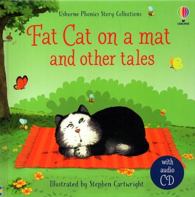 Книга: Fat cat on a mat and other tales with CD (Punter Russell, Sims Lesley) ; Usborne, 2021 