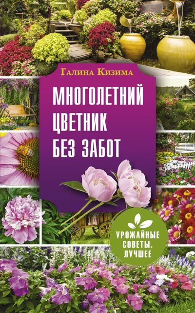 Книга: Многолетний цветник без забот (Кизима Галина Александровна) ; АСТ, 2022 