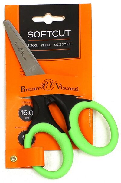 Ножницы из нержавеющей стали "Softcut" (16 см) (60-0015) Bruno Visconti 
