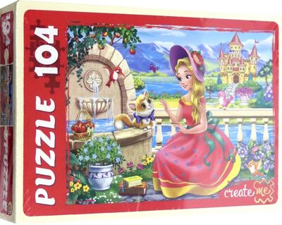 Puzzle-104 "Сказочная принцесса" (ПУ104-2453) Рыжий Кот 
