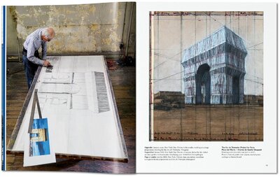 Книга: Christo and Jeanne-Claude. L'Arc de Triomphe; TASCHEN, 2021 