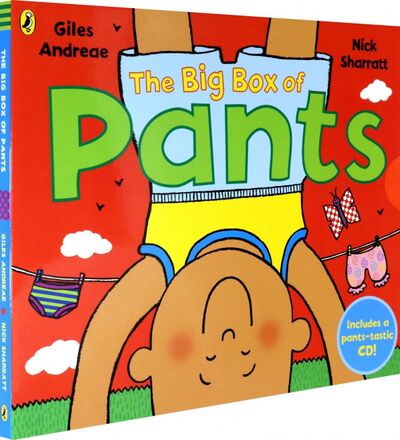 Книга: The Big Box of Pants (3 books + CD) (Andreae Giles) ; Puffin, 2022 