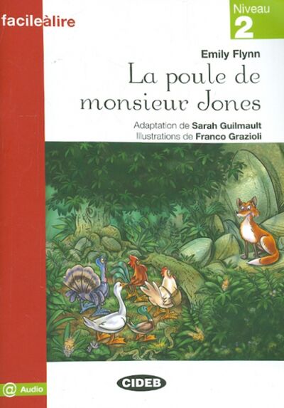 Книга: La Poule De Monsieur Jones (Flynn Emily) ; Black cat Cideb