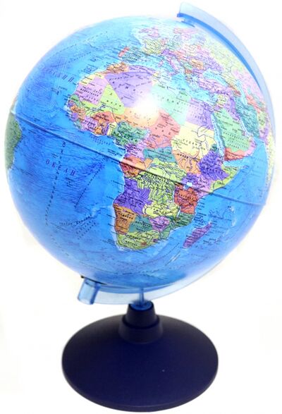 Глобус Земли политический, диаметр 25 см., с голубой подсветкой (Ве012500255) Globen 