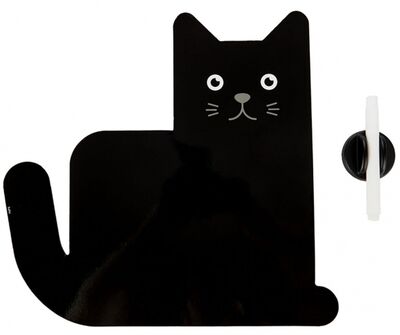 Доска магнитная с маркером Meow! черная (27490) Balvi 