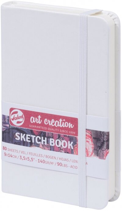 Блокнот для зарисовок Art Creation, 80 листов, 9х14 см., белый Royal Talens 