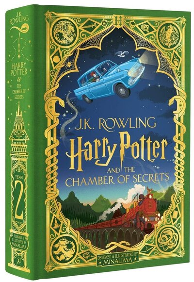 Книга: Harry Potter and the Chamber of Secrets MinaLima Edition (Роулинг Джоан Кэтлин) ; Bloomsbury, 2021 
