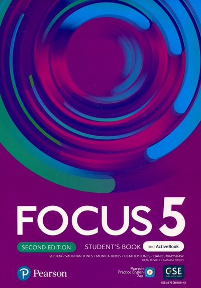 Книга: Focus 5. Student's Book and Active Book v2 (Kay Sue, Jones Vaughan, Berlis Monica) ; Pearson, 2020 