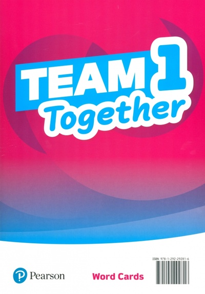 Книга: Team Together 1. Word Cards; Pearson, 2020 