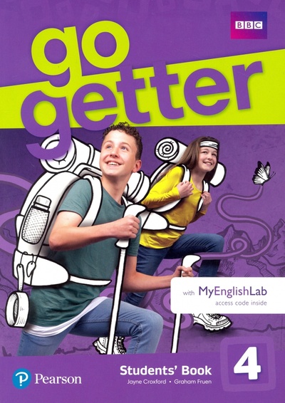 Книга: GoGetter 4. Students' Book with MyEnglishLab + Extra Online Homework (Croxford Jayne, Fruen Graham) ; Pearson, 2020 