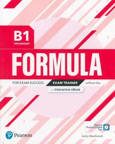 Книга: Formula. B1. Exam Trainer and Interactive eBook without key (Newbrook Jacky) ; Pearson, 2021 