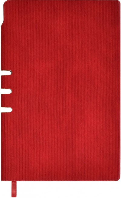 Записная книжка Шерфа. Красный, А6+, 120 листов, линия Феникс+ 