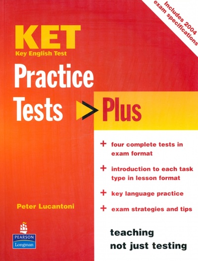 Книга: KET Practice Tests Plus. Students' Book (Lucantoni Peter) ; Pearson, 2009 