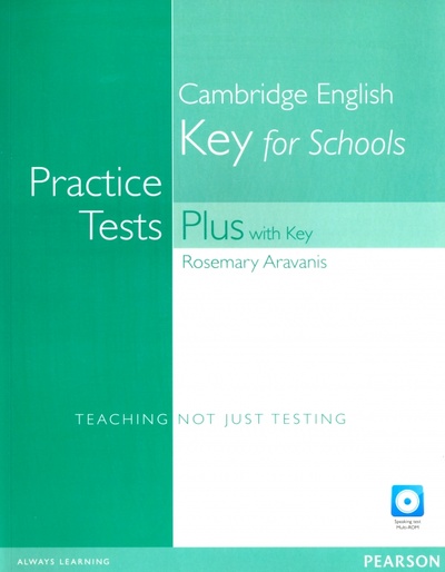 Книга: KET Practice Tests Plus 3. Students' Book with Key. A2 + Access Code (+Multi-ROM) (Aravanis Rosemary) ; Pearson, 2017 