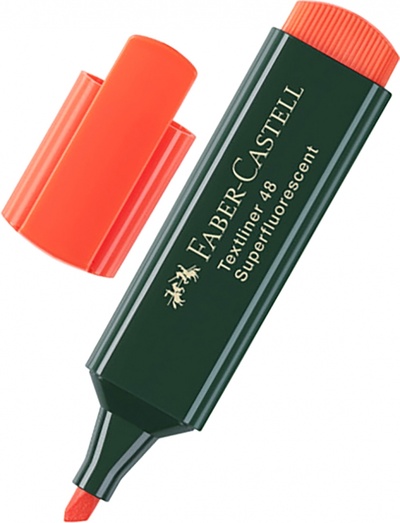 Текстовыделитель Textliner 48, оранжевый Faber-Castell 