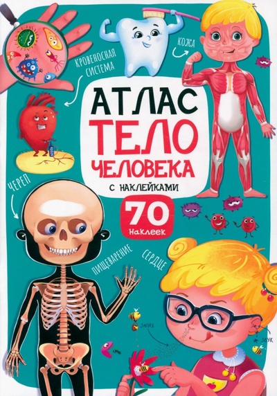 Книга: Атлас. Тело человека (Гринина Ольга (редактор)) ; Проф-Пресс, 2022 