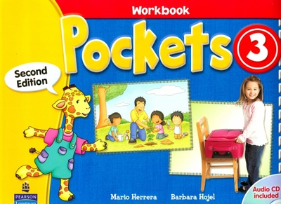 Книга: Pockets 3. Workbook + CD (Herrera Mario, Hojel Barbara) ; Pearson, 2009 
