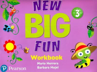 Книга: New Big Fun 3. Workbook and Audio CD (Herrera Mario, Hojel Barbara) ; Pearson, 2018 