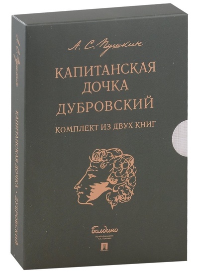 Книга: Капитанская дочка. Дубровский (комплект из 2-х книг) (Пушкин Александр Сергеевич) ; Проспект, 2022 