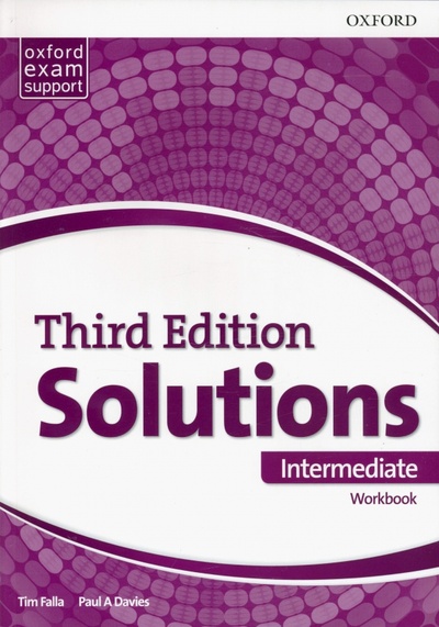 Книга: Solutions. Intermediate. Workbook (Falla Tim, Davies Paul A) ; Oxford, 2021 