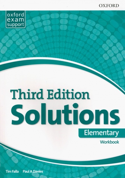 Книга: Solutions. Elementary. Workbook (Falla Tim, Davies Paul A) ; Oxford, 2022 