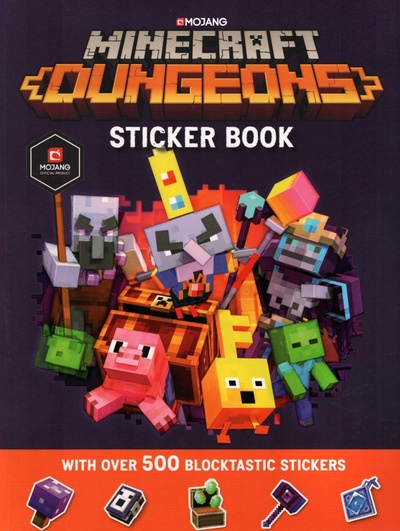 Книга: Minecraft Dungeons Sticker Book (Mojang AB, Jelley Craig) ; Farshore, 2021 