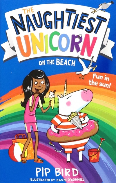 Книга: The Naughtiest Unicorn on the Beach (Bird Pip) ; Farshore, 2020 