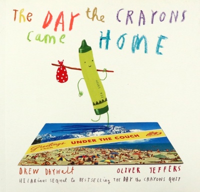 Книга: The Day the Crayons Came Home (Daywalt Drew) ; Harpercollins, 2016 