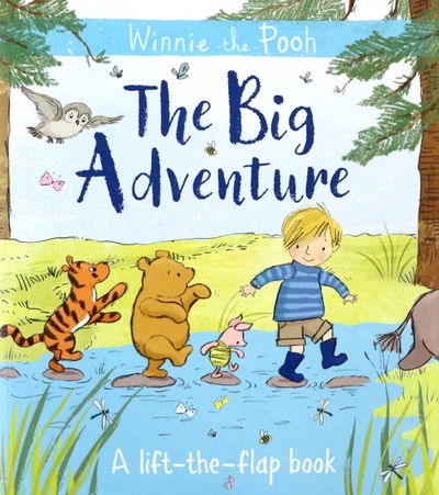 Книга: Winnie-the-Pooh. The Big Adventure. A Lift-the-Flap Book (Riordan Jane) ; Farshore, 2018 