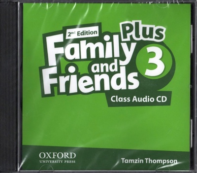 Книга: Family and Friends 3 Plus. Grammar & Vocabulary CD (Thompson Tamzin) ; Oxford, 2016 