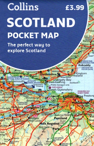 Книга: Scotland Pocket Map; Collins, 2022 