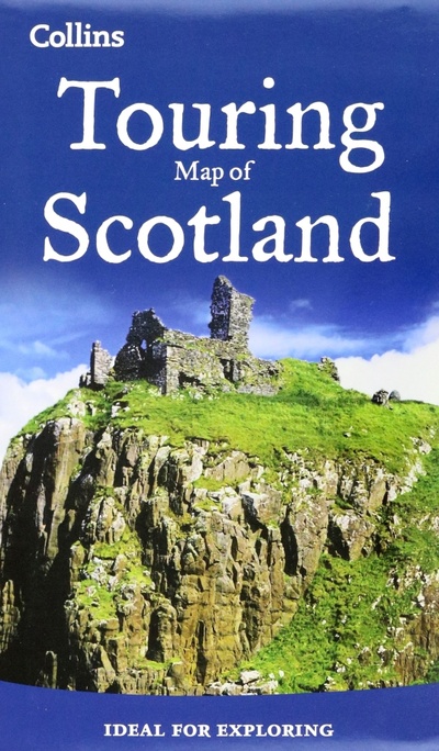 Книга: Scotland Touring Map; Collins, 2021 