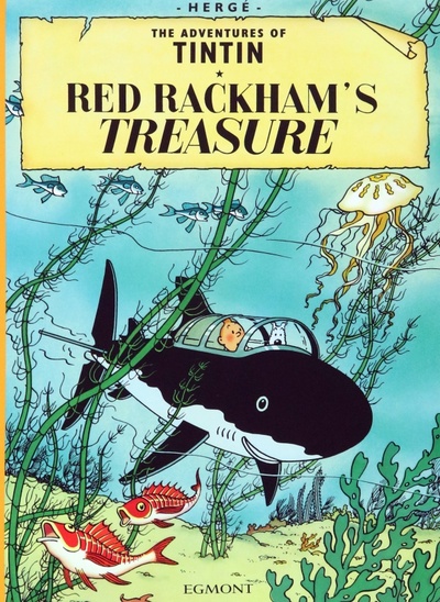 Книга: Red Rackham's Treasure (Herge) ; Egmont Books, 2012 